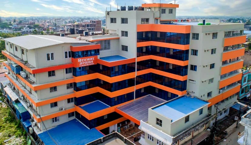 Hospital services at Birat Nursing Home
